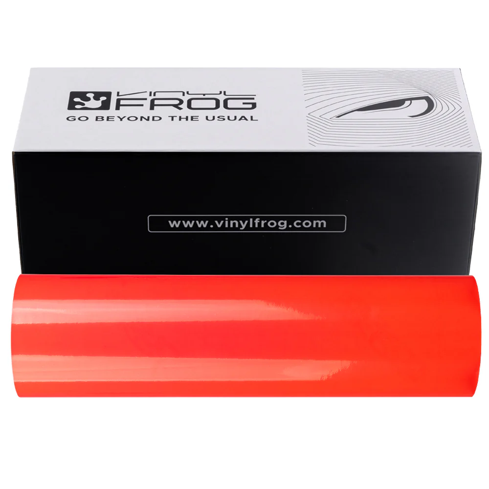 Red Headlight Film With Air Channel Paper Liner - Image 22