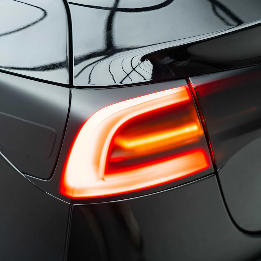 Satin Black Taillight Film with Air Channel Paper Liner - Image 6