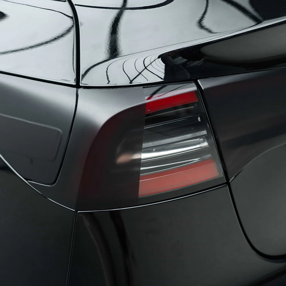 Satin Black Taillight Film with Air Channel Paper Liner - Image 8