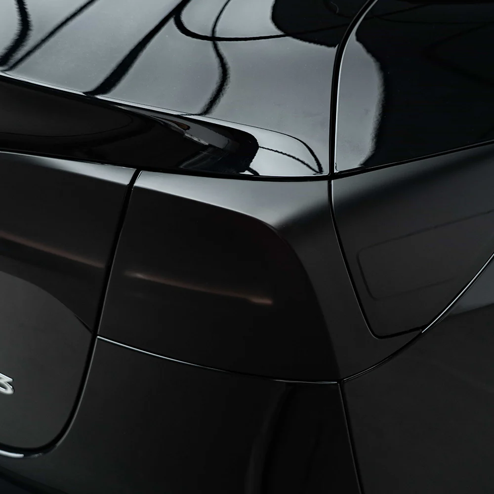 Satin Black Taillight Film with Air Channel Paper Liner - Image 9