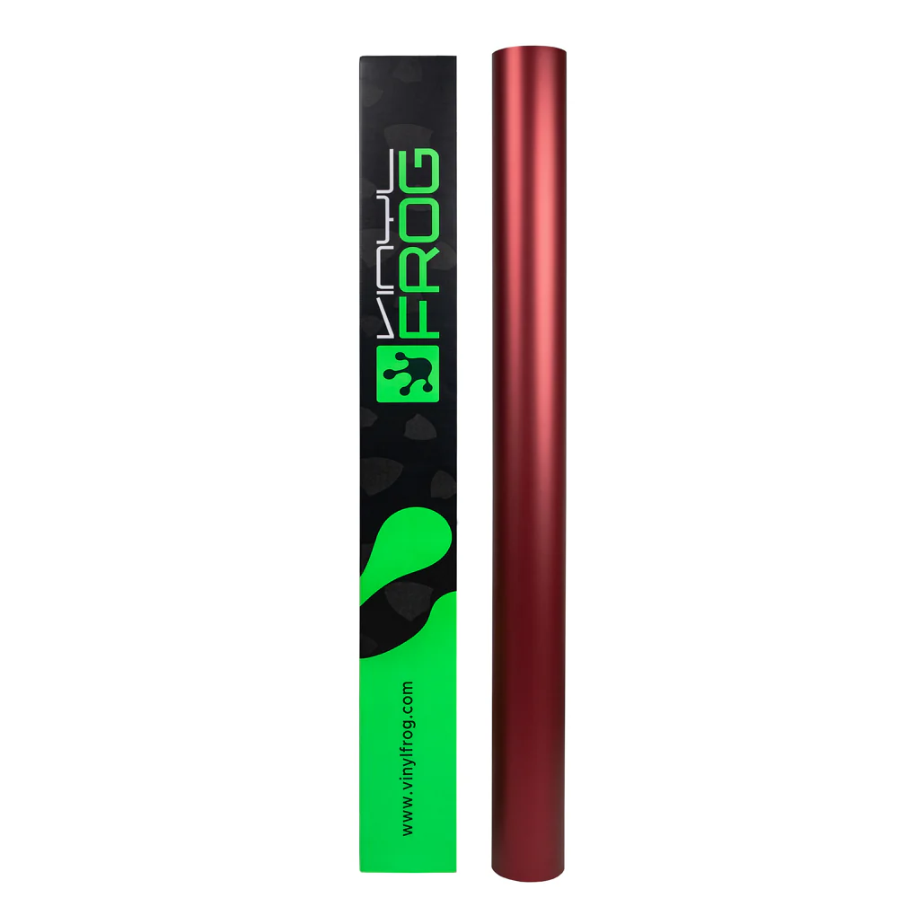 Satin Chrome Crimson Red Color PPF (Paint Protection Film) - Image 14