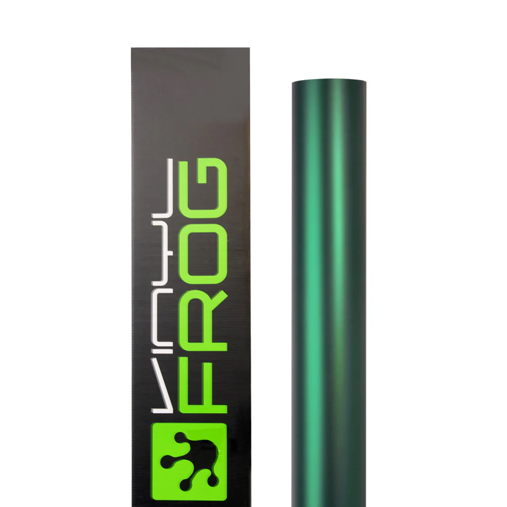 Satin Chrome Silk Green Vinyl Wrap - Image 13
