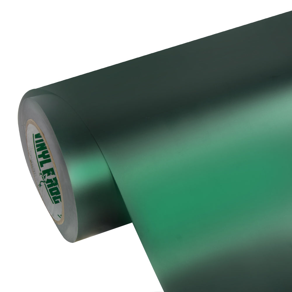 Satin Chrome Silk Green Vinyl Wrap - Image 8