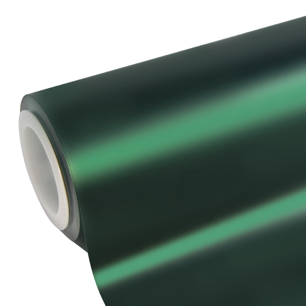 Satin Chrome Silk Green Vinyl Wrap - Image 9