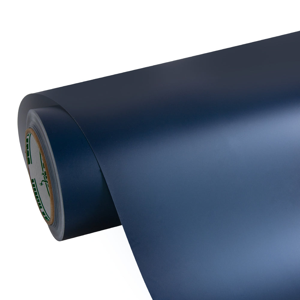 Satin Chrome Silk Prussian Blue Vinyl Wrap - Image 6