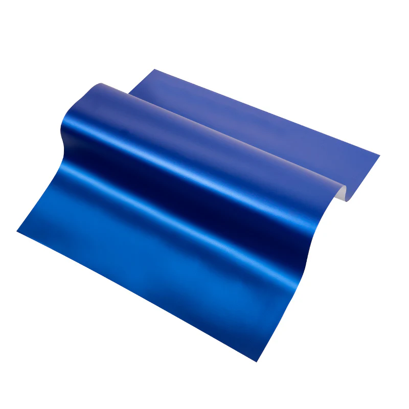 Satin Chrome Silk Ultramarine Vinyl Wrap - Image 10