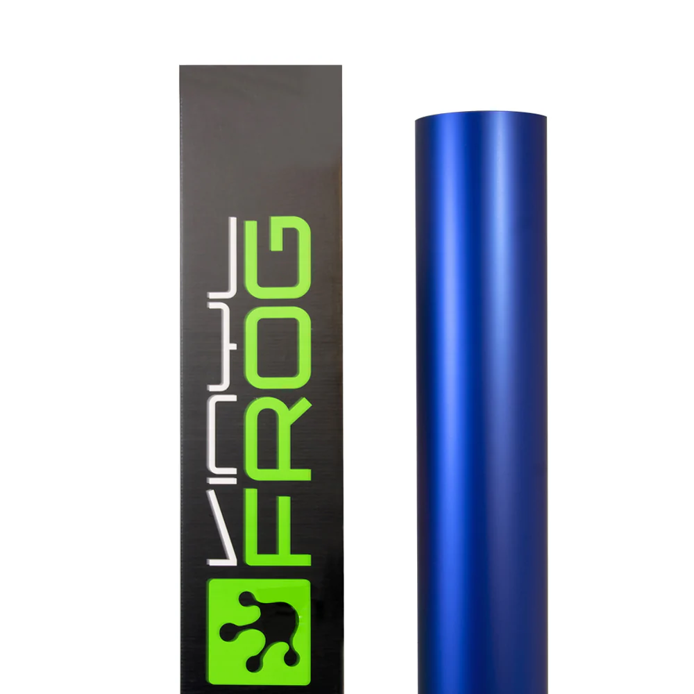 Satin Chrome Silk Ultramarine Vinyl Wrap - Image 11