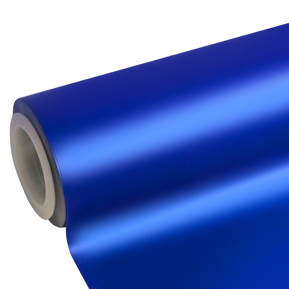 Satin Chrome Silk Ultramarine Vinyl Wrap - Image 8