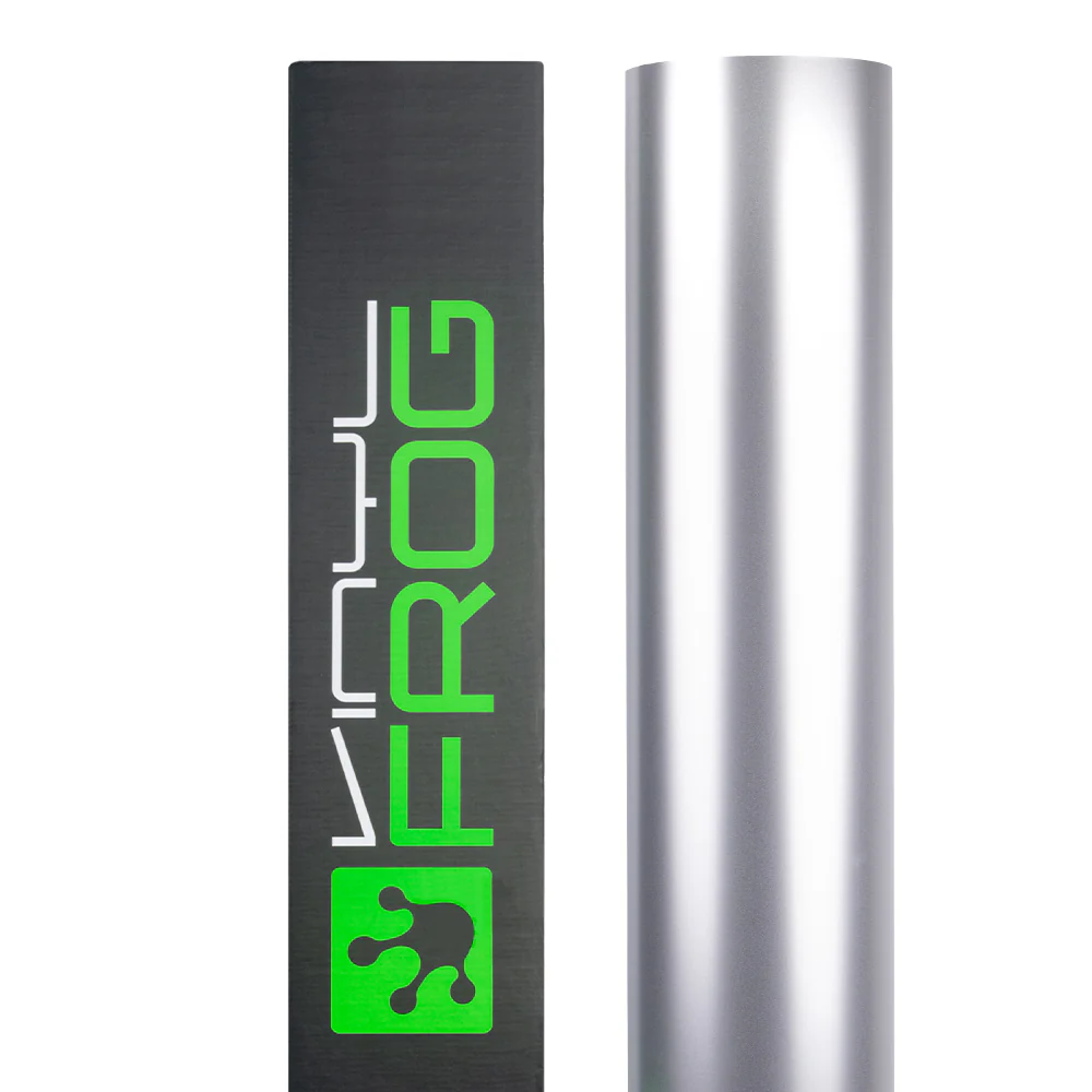 Satin Chrome Silver Titanium Vinyl Wrap - Image 14