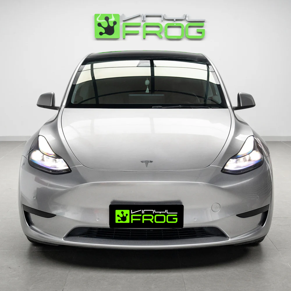 Self-healing Soft Gray Headlight Tint - Image 5