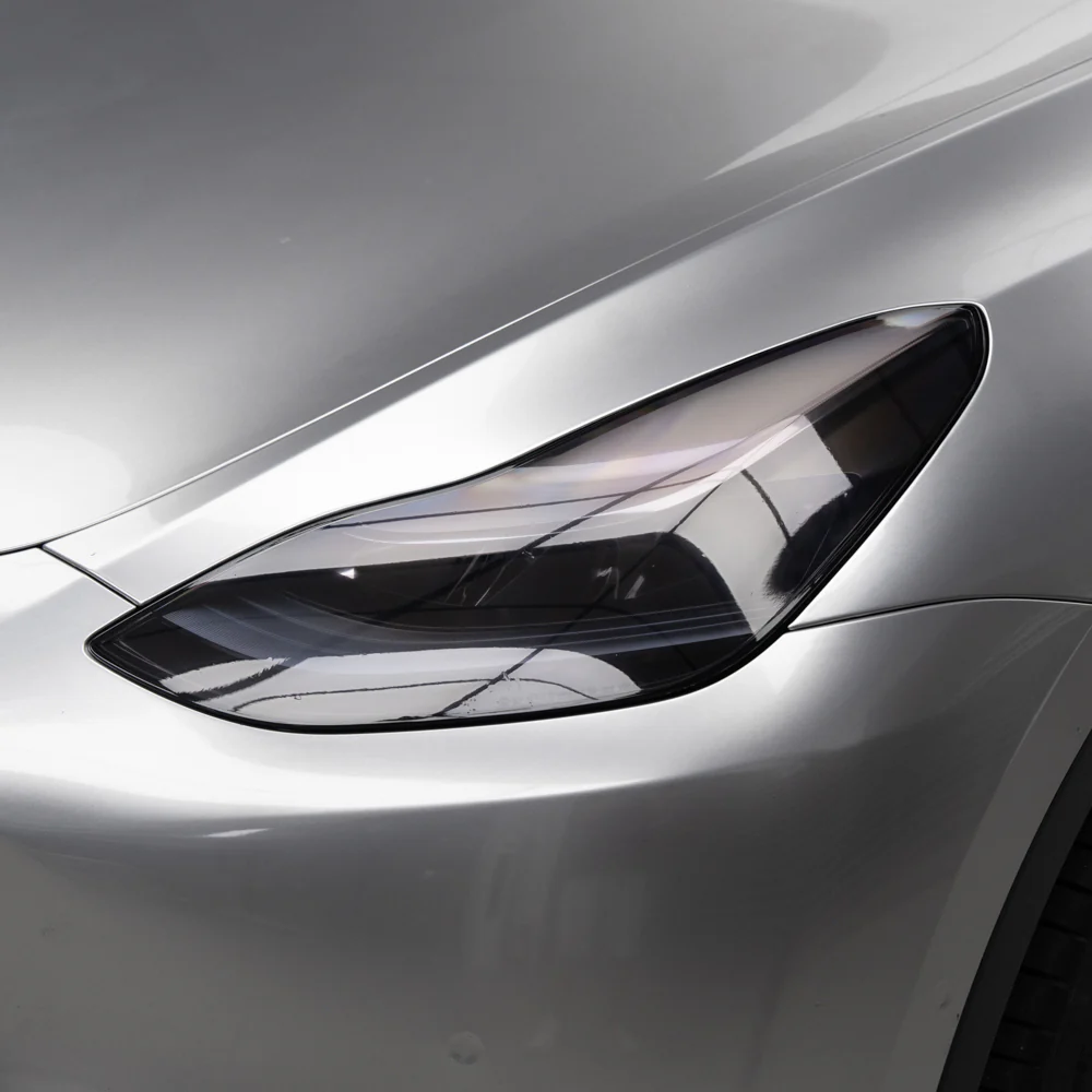 Self-healing Soft Gray Headlight Tint - Image 7