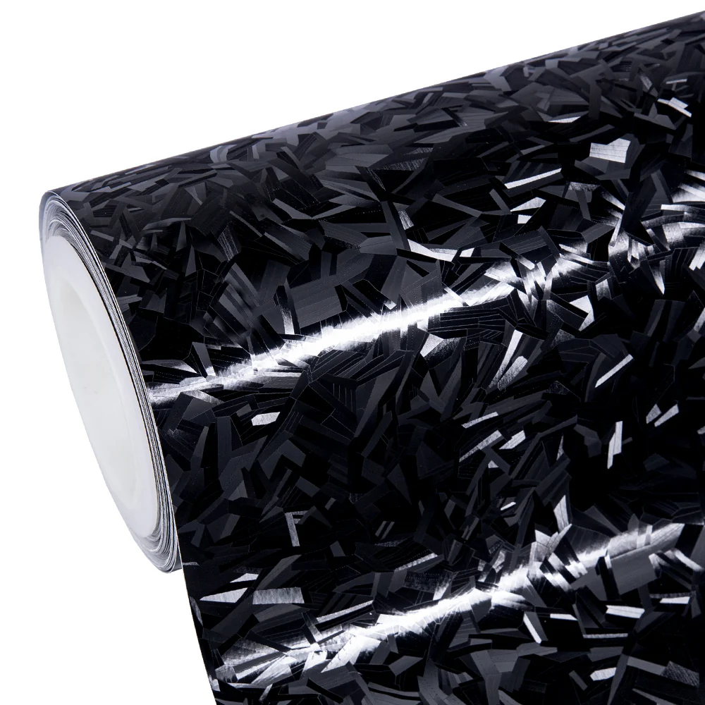 Shadow Forged Matte Black Carbon Fiber Vinyl Wrap - Image 10