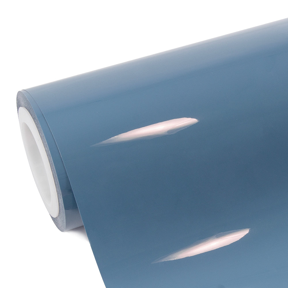 Super Glossy China Blue Vinyl Wrap - Image 10
