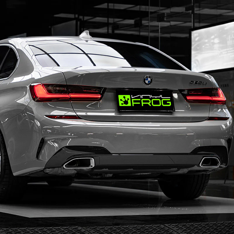 Super Glossy Gentle Gray Vinyl Wrap - Image 6