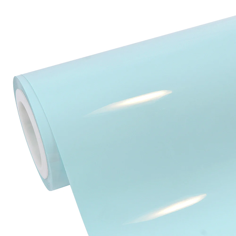 Super Glossy Glacier Blue Vinyl Wrap - Image 10