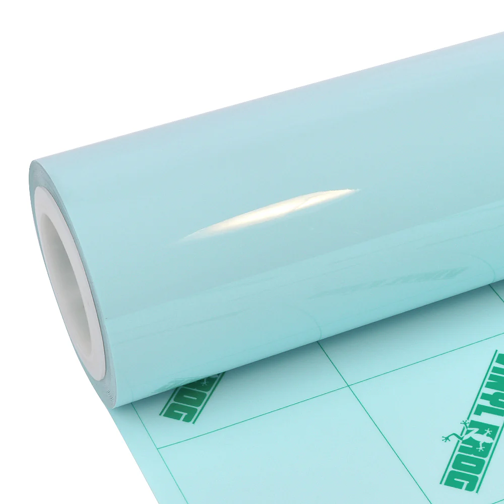 Super Glossy Glacier Blue Vinyl Wrap - Image 12