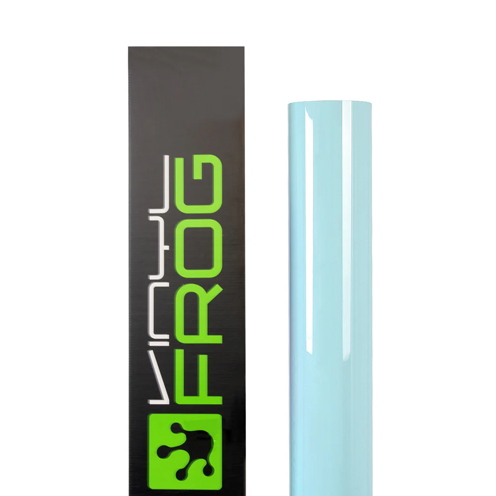 Super Glossy Glacier Blue Vinyl Wrap - Image 15