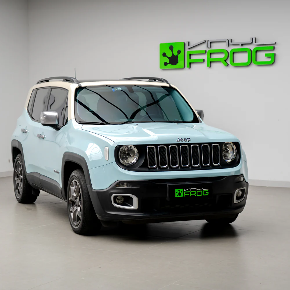 Super Glossy Glacier Blue Vinyl Wrap - Image 4