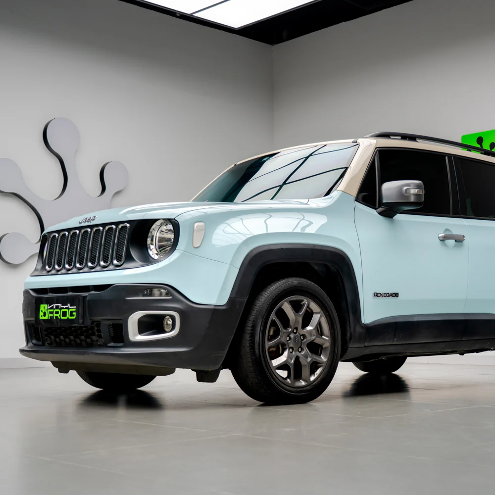 Super Glossy Glacier Blue Vinyl Wrap - Image 8