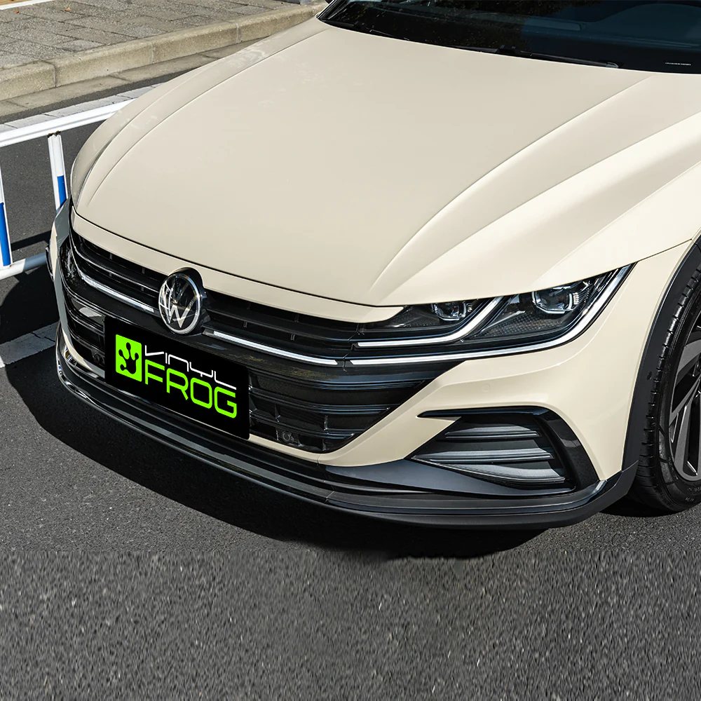 Super Glossy Ivory White Vinyl Wrap - Image 4