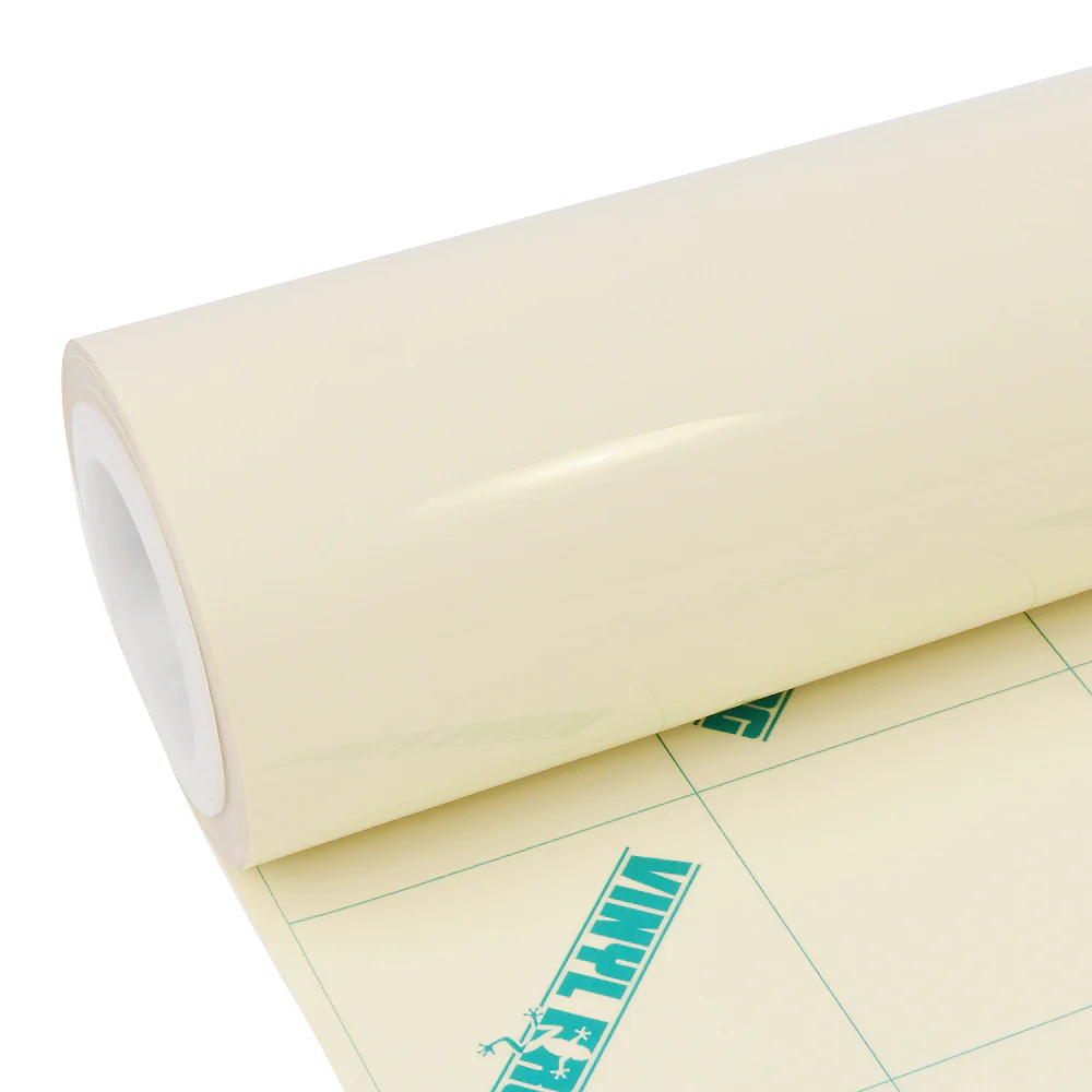 Super Glossy Ivory White Vinyl Wrap - Image 5