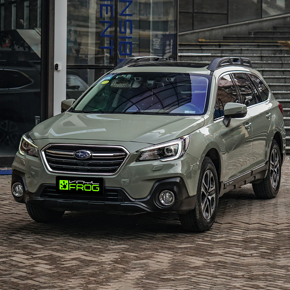 Super Glossy Khaki Green Vinyl Wrap - Image 2