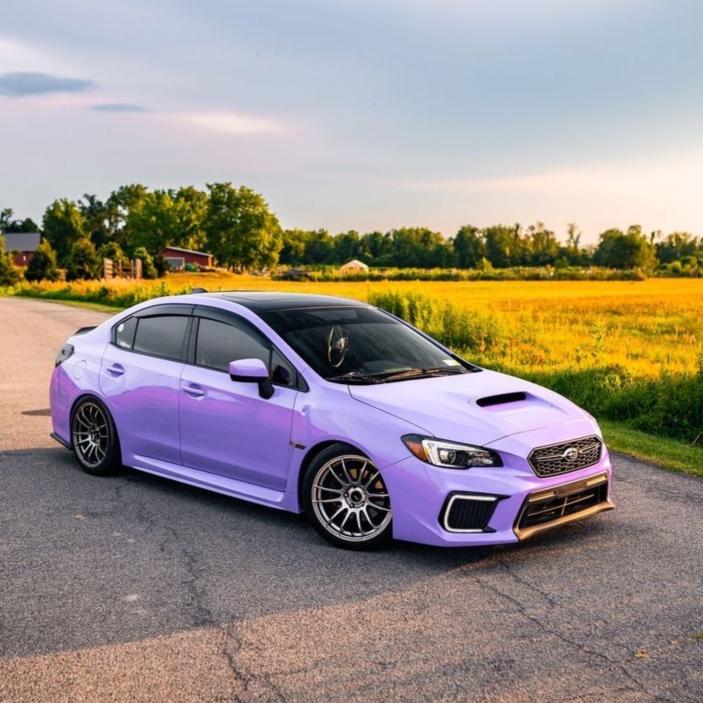 Super Glossy Lavender Purple Vinyl Wrap - Image 5