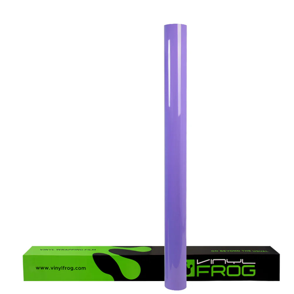 Super Glossy Lavender Purple Vinyl Wrap - Image 9