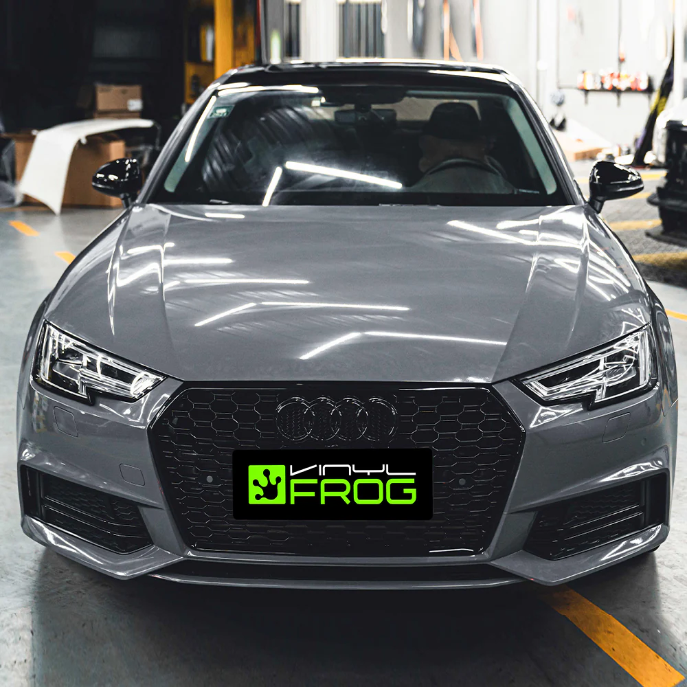 Super Glossy Nardo Gray Vinyl wrap - Image 2