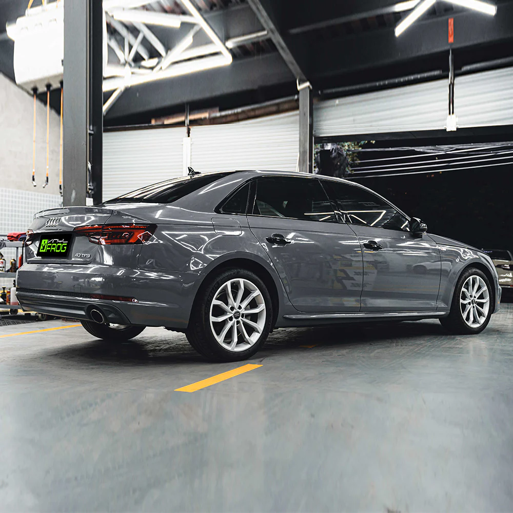 Super Glossy Nardo Gray Vinyl wrap - Image 4