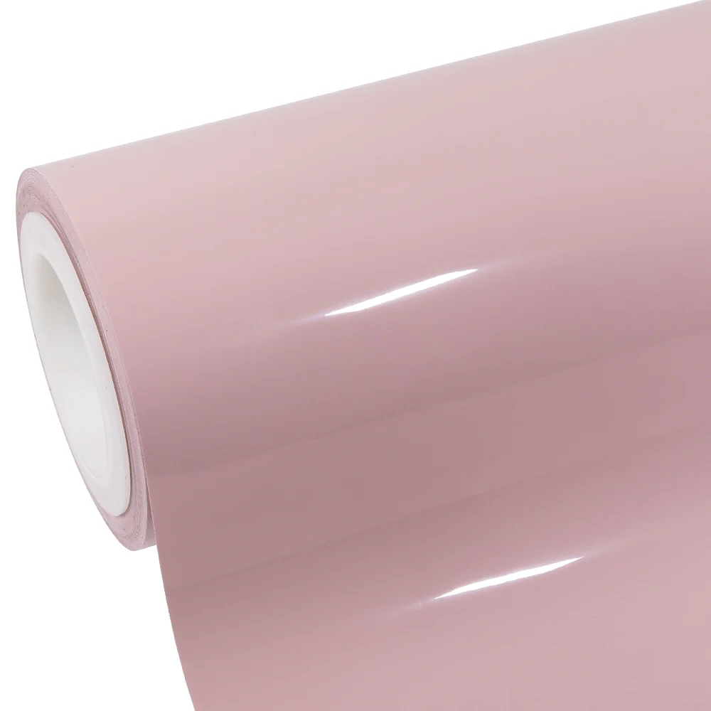 Super Glossy Pale Pink Vinyl Wrap - Image 5