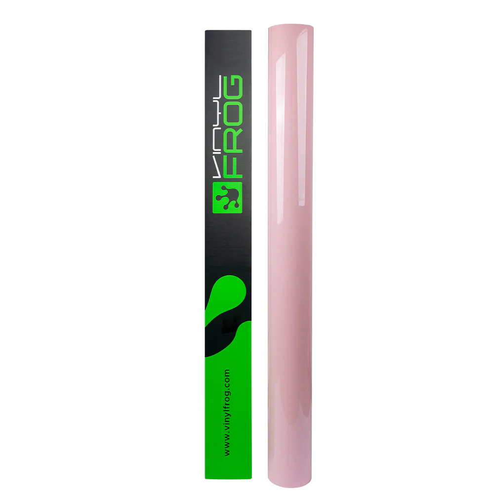 Super Glossy Pale Pink Vinyl Wrap - Image 9