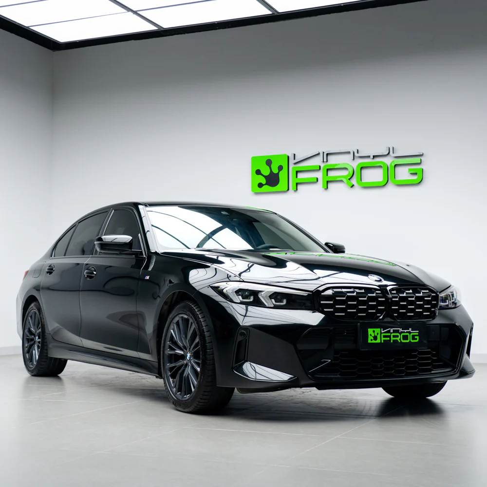 Super Glossy Piano Black Vinyl Wrap - Image 4