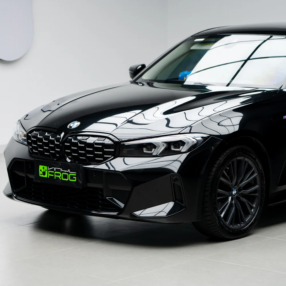 Super Glossy Piano Black Vinyl Wrap - Image 5