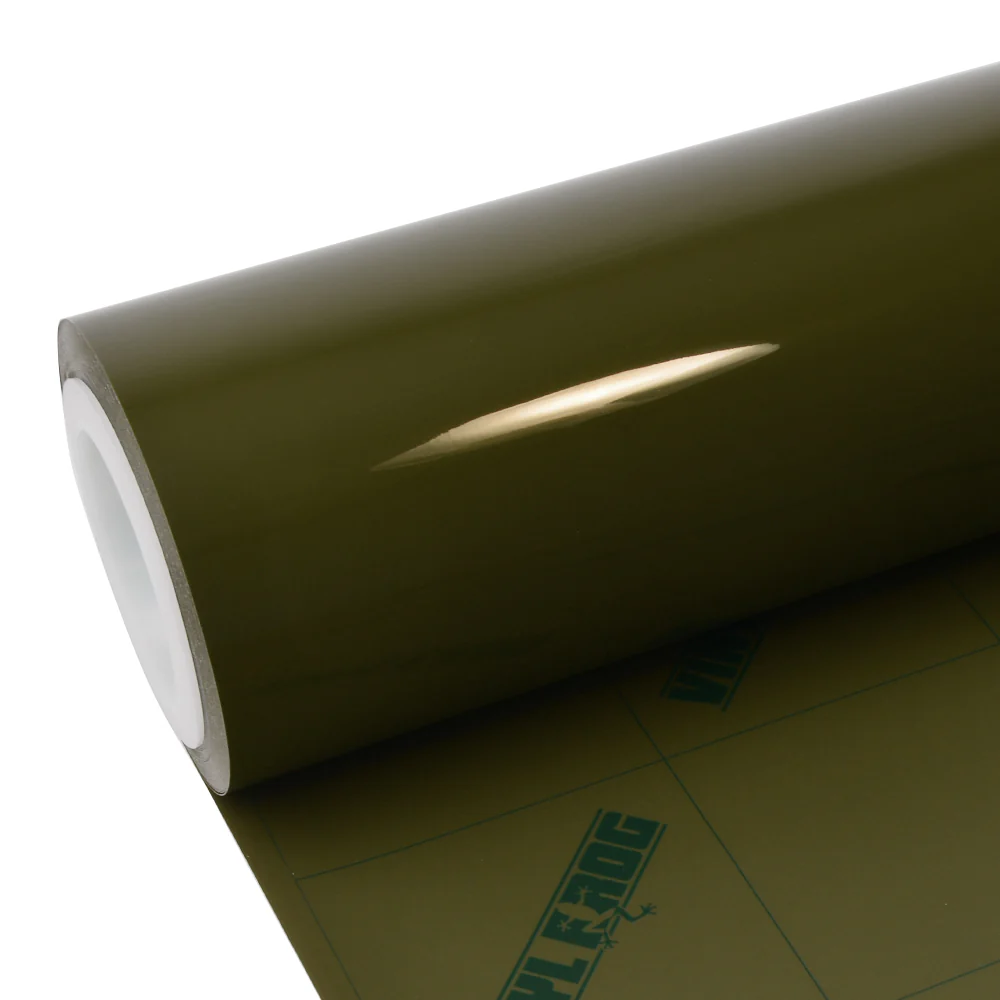 Super Glossy Reseda Green Vinyl Wrap - Image 8