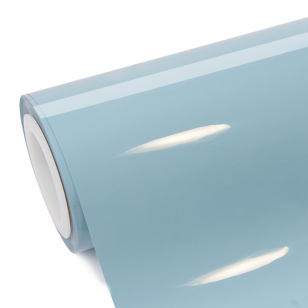 Super Glossy Yacht Blue Vinyl Wrap - Image 8