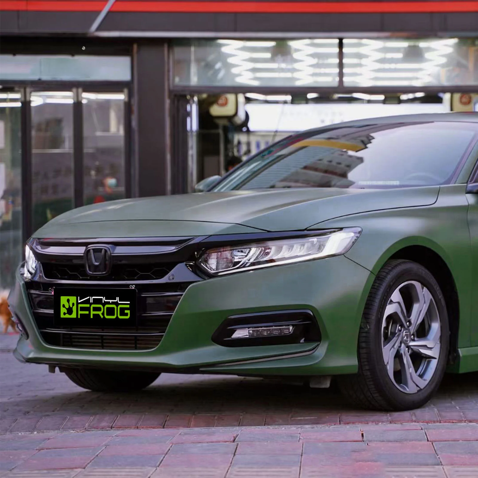 Super Matte Military Green Color PPF (Paint Protection Film) - Image 2