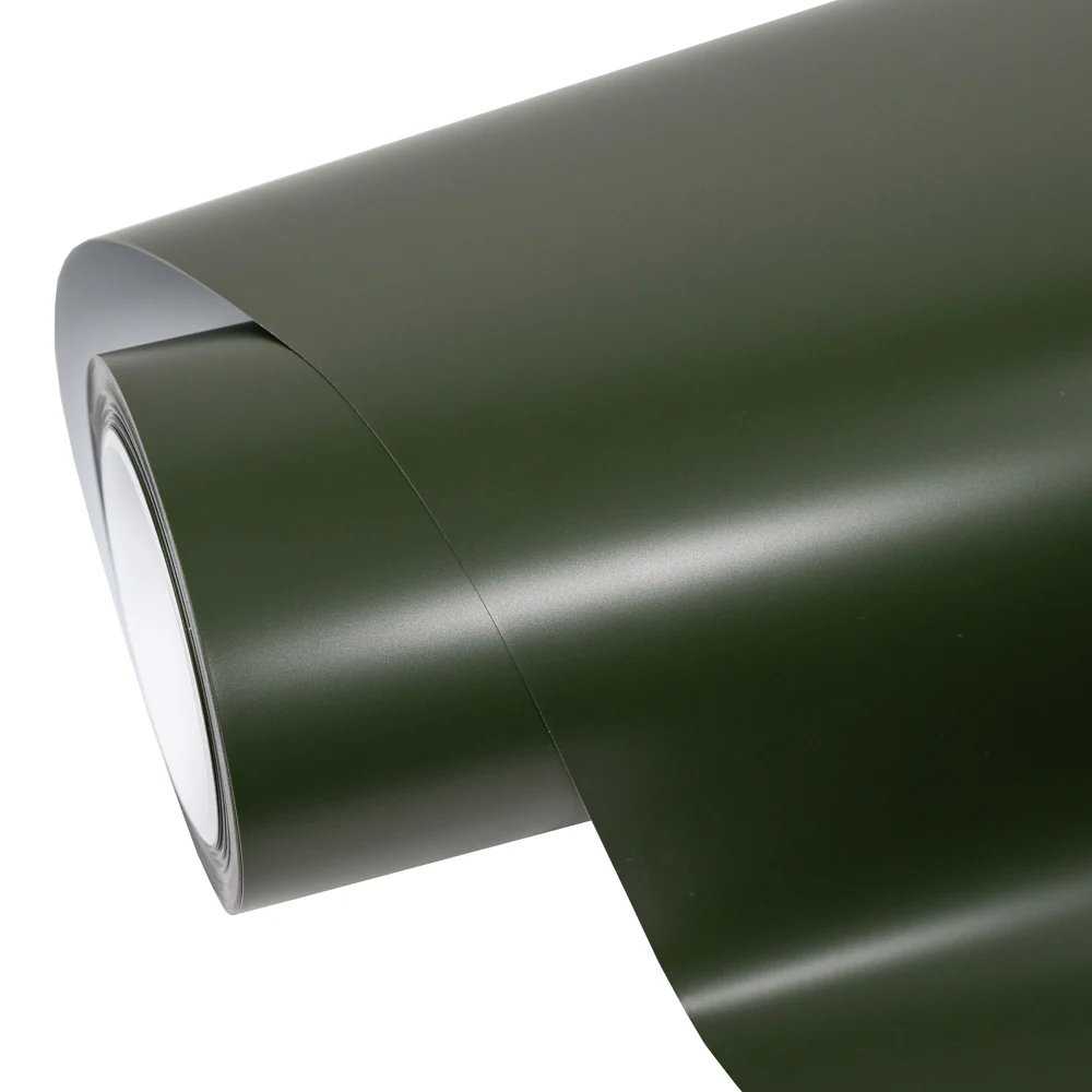 Super Matte Military Green Color PPF (Paint Protection Film) - Image 4
