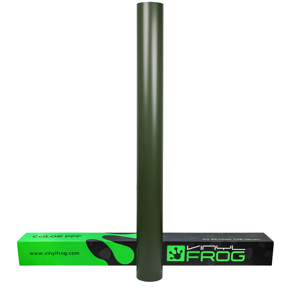 Super Matte Military Green Color PPF (Paint Protection Film) - Image 8