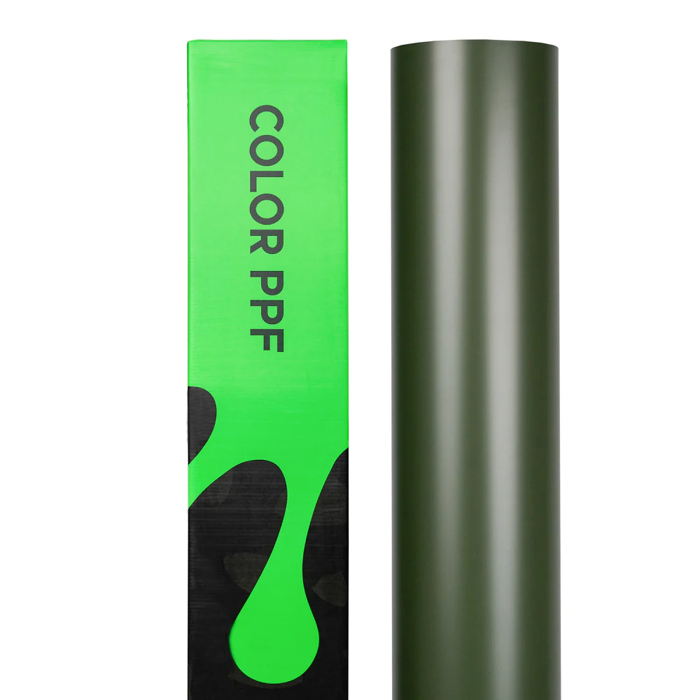 Super Matte Military Green Color PPF (Paint Protection Film) - Image 9