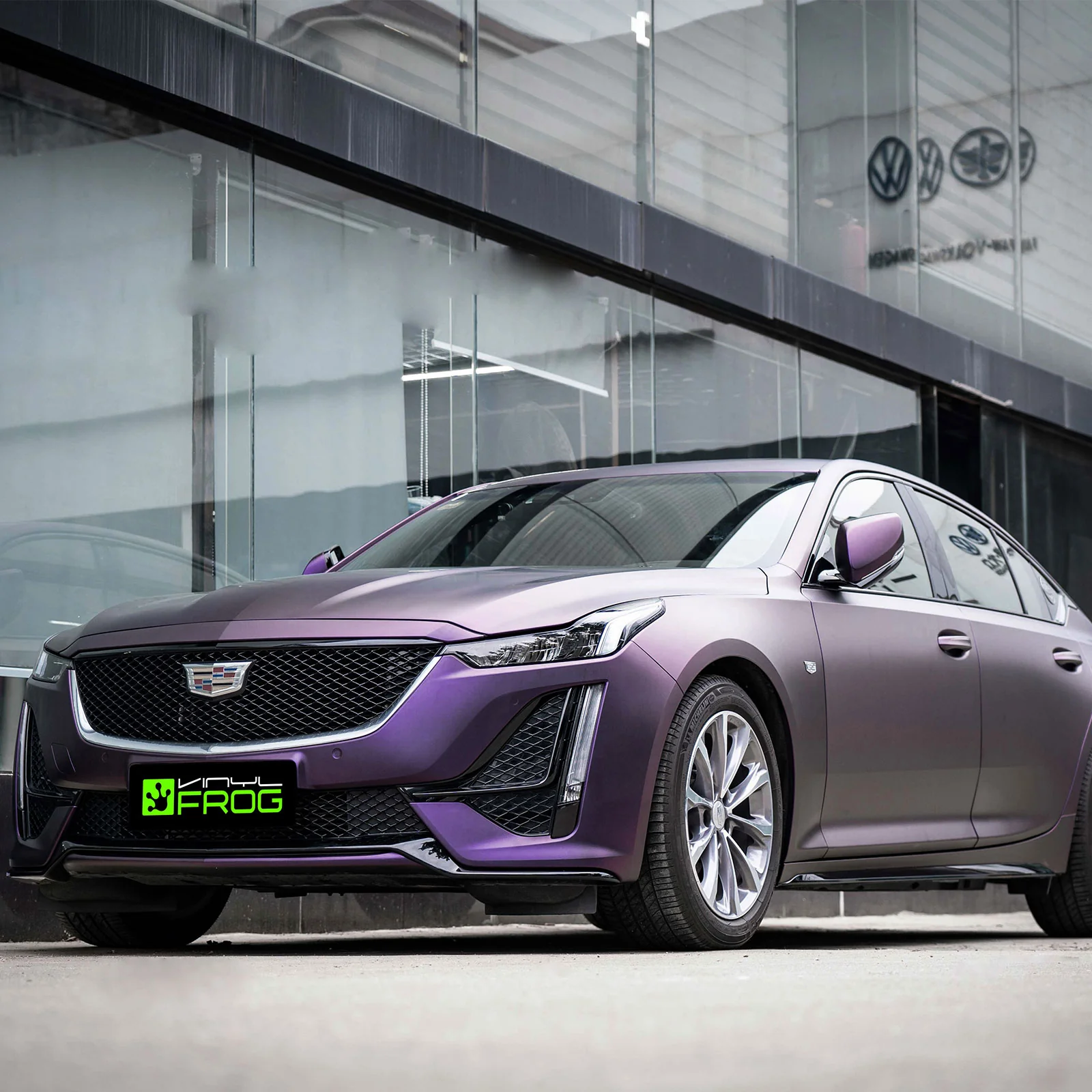 Super Matte Russian Violet Color PPF (Paint Protection Film) - Image 2