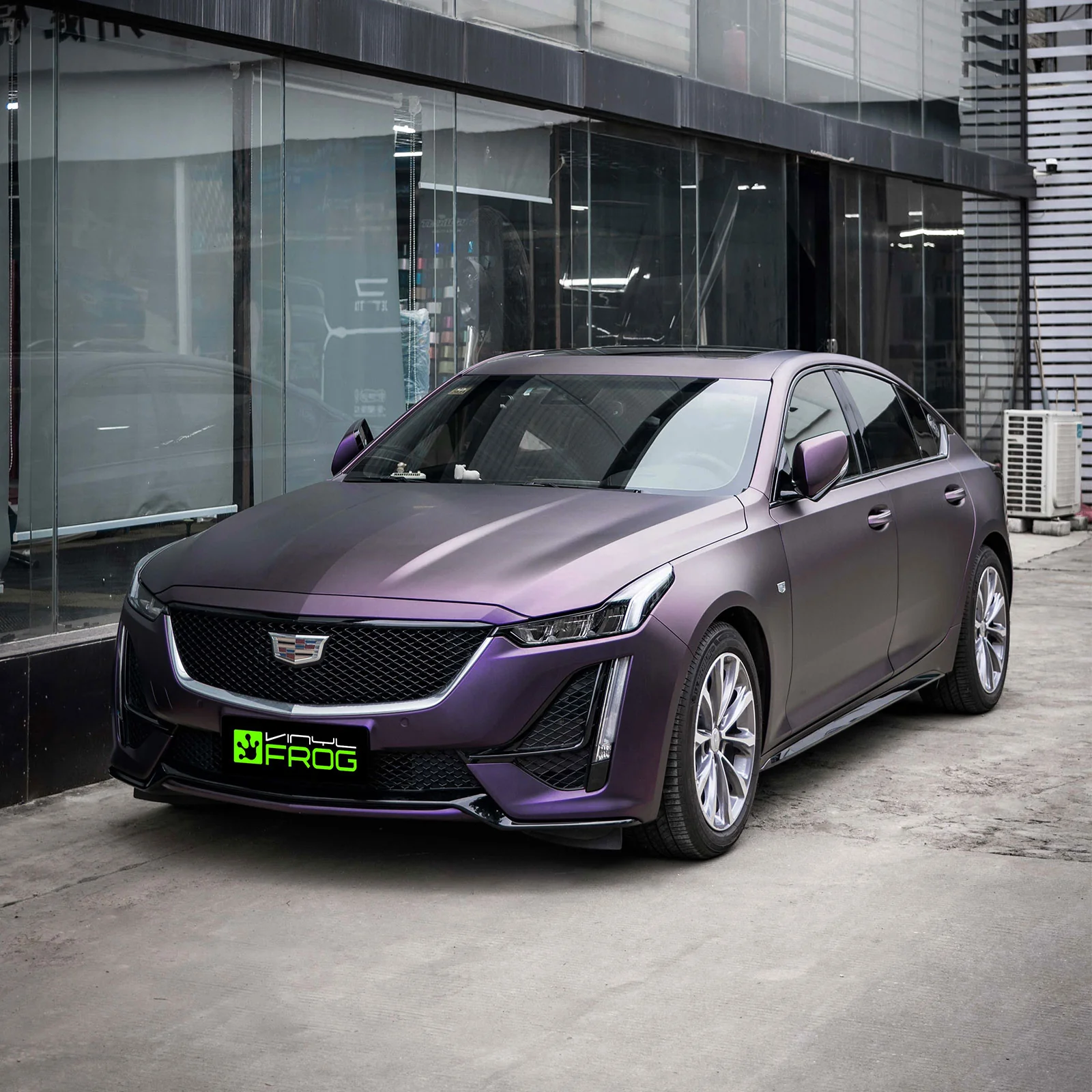 Super Matte Russian Violet Color PPF (Paint Protection Film) - Image 3