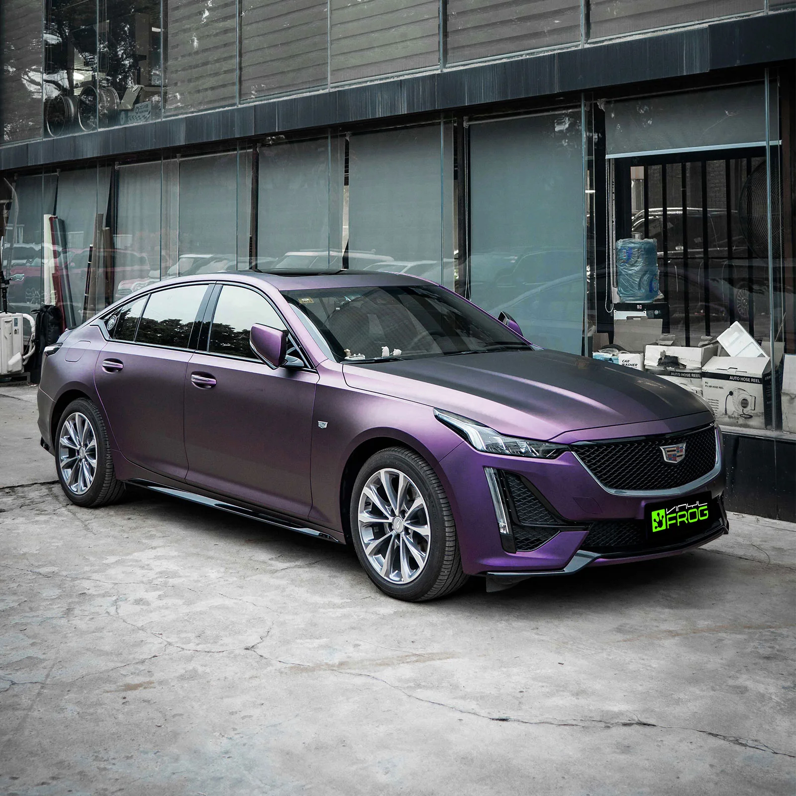 Super Matte Russian Violet Color PPF (Paint Protection Film) - Image 4
