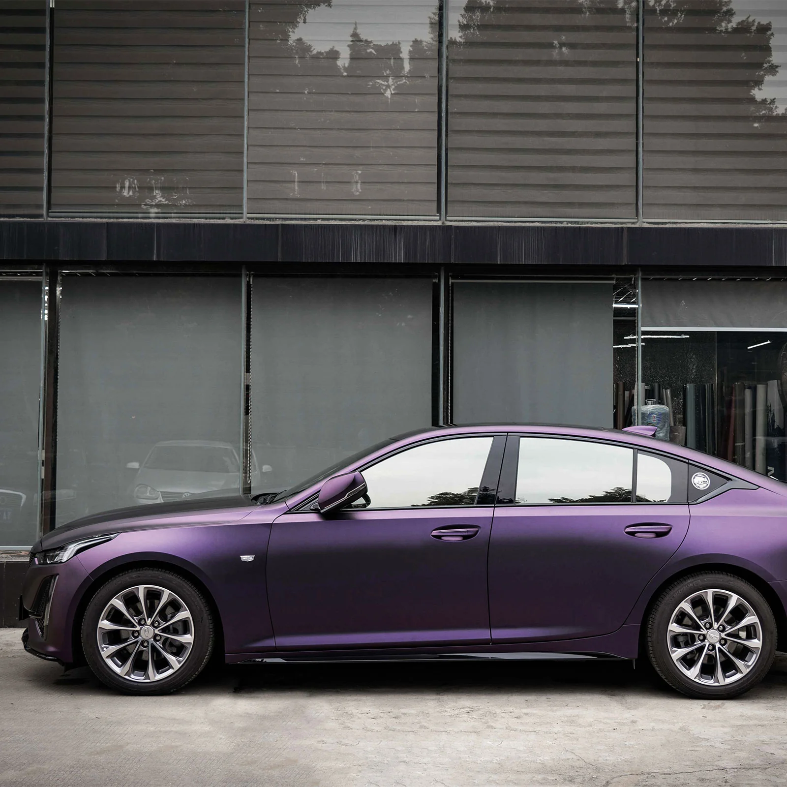 Super Matte Russian Violet Color PPF (Paint Protection Film) - Image 5