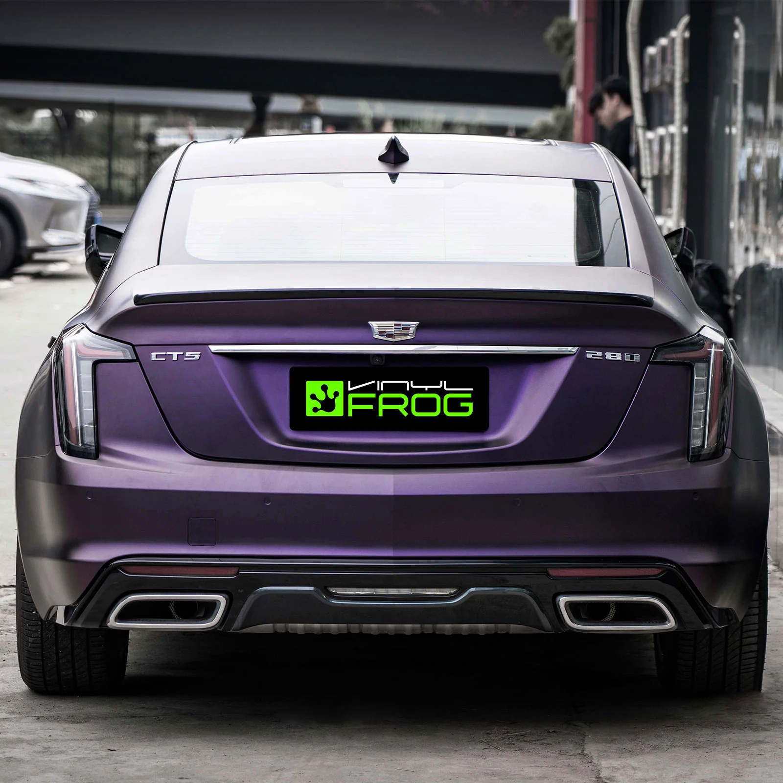 Super Matte Russian Violet Color PPF (Paint Protection Film) - Image 9