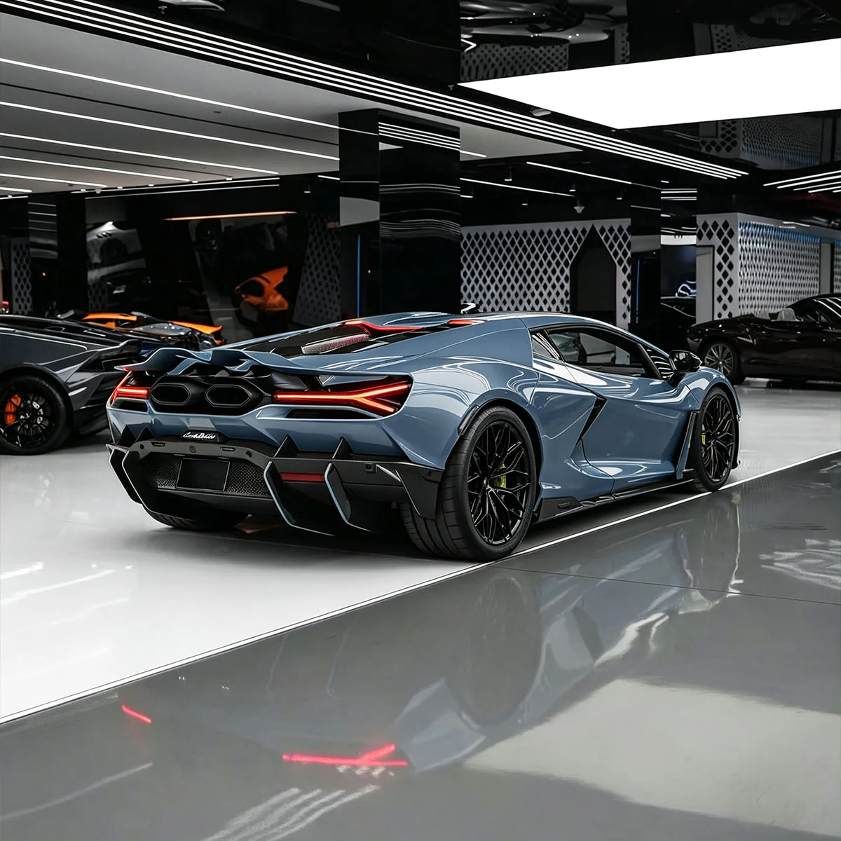 Ultra Gloss China Blue Color PPF (Wet Application) - Image 6