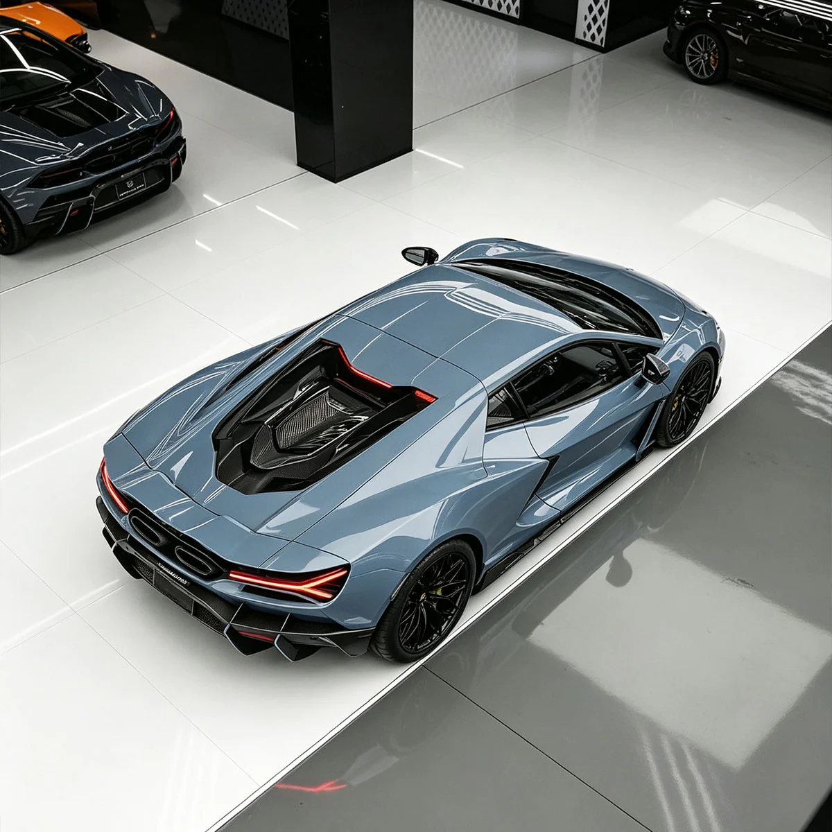 Ultra Gloss China Blue Color PPF (Wet Application) - Image 7