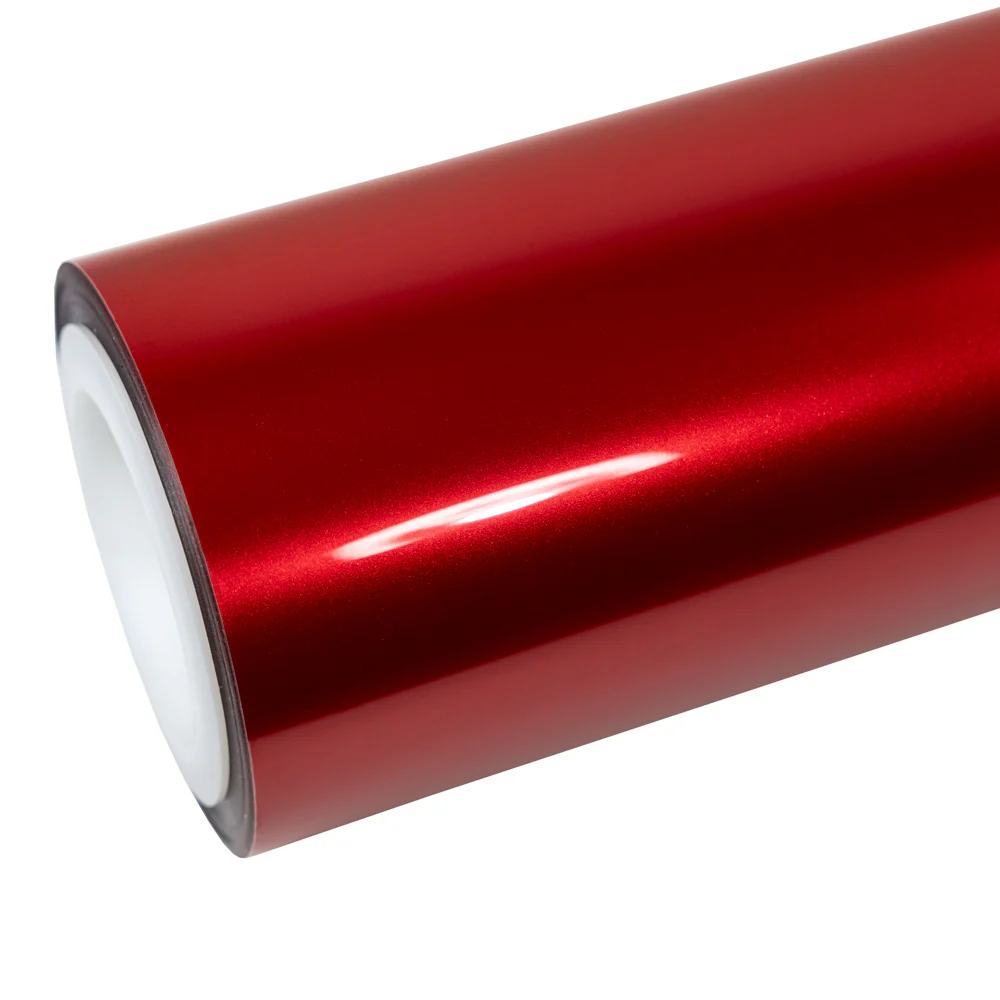 Glossy Metallic Vampire Red Color PPF (Paint Protection Film)