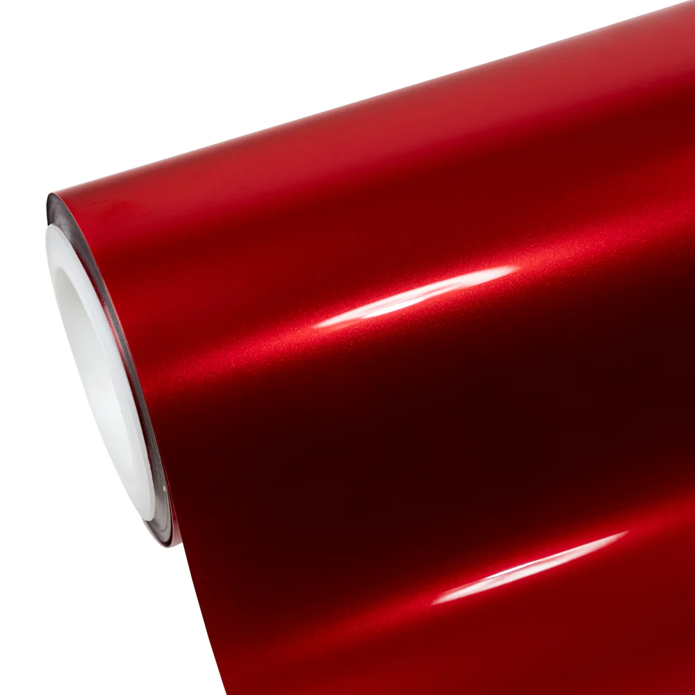 Glossy Metallic Vampire Red Color PPF (Paint Protection Film) - Image 12