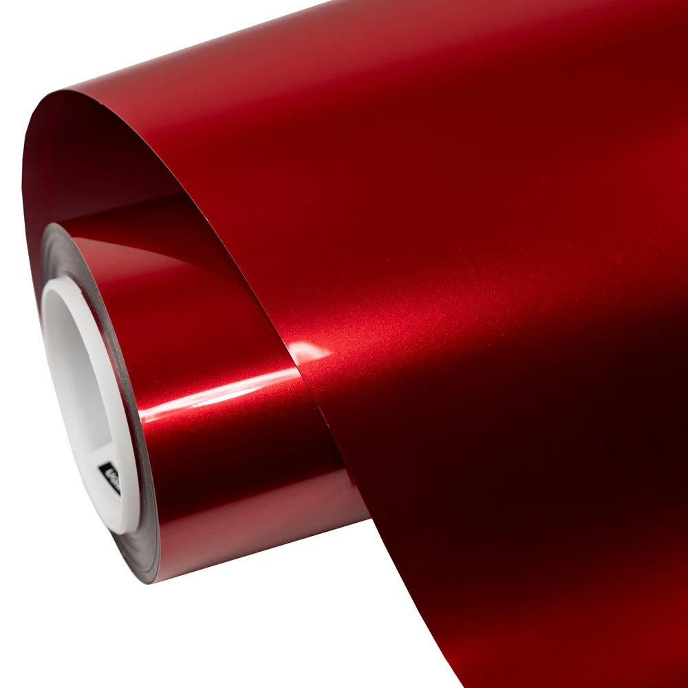 Glossy Metallic Vampire Red Color PPF (Paint Protection Film) - Image 13